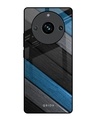 Shop Multicolor Wooden Effect Premium Glass Case for Realme 11 Pro+ 5G (Shock Proof, Scratch Resistant)-Front