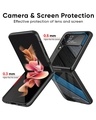 Shop Multicolor Wooden Premium Glass Case for Samsung Galaxy Z Flip4 5G (Shock Proof, Scratch Resistant)