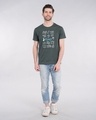 Shop Musafir Doodle Half Sleeve T-Shirt-Full