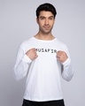 Shop Musafir Full Sleeve T-Shirt (Hidden Message)-Design