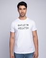 Shop Musafir Half Sleeve T-Shirt (Hidden Message)-Full