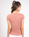 Shop Music Bear Half Sleeve Printed T-Shirt Misty Pink-Design
