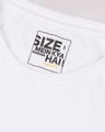 Shop Women's White Music Bear Graphic Printed Plus Size Boyfriend T-shirt