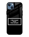 Shop Music Lover Premium Glass Case for Apple iPhone 13 (Shock Proof, Scratch Resistant)-Front