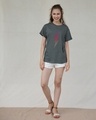 Shop Music Thunder Bolt Boyfriend T-Shirt-Design