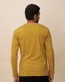 Shop Mustard Yellow Full Sleeve T-Shirt-Design