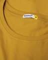 Shop Mustard Yellow Full Sleeve T-Shirt