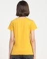 Shop Women's Mustard Yellow T-shirt-Design