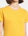 Shop Women's Mustard Yellow T-shirt