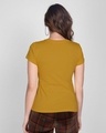 Shop Mute Already Half Sleeve Printed T-Shirt Mustard Yellow -Design