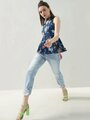 Shop Casual Sleeveless Floral Printed Women Top-Full