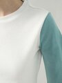 Shop Casual Three Fourth Sleeve Color Block Women Top