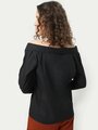 Shop Offshoulder Solid Women Black Shirt-Design