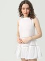 Shop Women A Line White Dress-Front