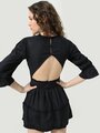 Shop Women Skater Black Dress-Design