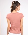 Shop My Best Life Half Sleeve Printed T-Shirt Misty Pink (FRL)-Design