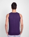 Shop My Kind of High Round Neck Vest Parachute Purple -Design
