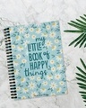 Shop My little Book of Happy Things Printed Notebook (A5 Size, 50 Pages, Spiral Bound)-Front