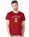 Shop My Morning Drink Half Sleeve T-Shirt-Front