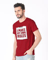 Shop My Own Rules Half Sleeve T-Shirt-Design