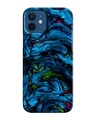 Shop Multicolor Printed Hard Back Cover For Iphone 12-Front