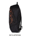 Shop Unisex Black Mystery Inc. Printed Small Backpack-Full