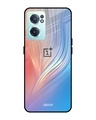 Shop Mystic Aurora Printed Premium Glass Cover for OnePlus Nord CE 2 5G (Shock Proof, Lightweight)-Front
