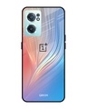 Shop Mystic Aurora Printed Premium Glass Cover for OnePlus Nord CE 2 5G (Shock Proof, Lightweight)-Front