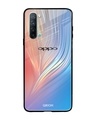 Shop Mystic Aurora Printed Premium Glass Cover for Oppo Reno 3 (Shock Proof, Lightweight)-Front