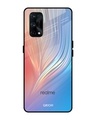 Shop Mystic Aurora Printed Premium Glass Cover for Realme X7 Pro (Shock Proof, Lightweight)-Front