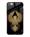 Shop Mythical Phoenix Art Printed Premium Glass Cover For iPhone 6S (Impact Resistant, Matte Finish)-Front