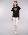 Shop Na Aastik Na Nastik Boyfriend T-Shirt-Design