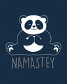 Shop Namastey Round Neck 3/4th Sleeve T-Shirt-Full