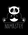 Shop Namastey Round Neck 3/4th Sleeve T-Shirt