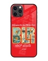 Shop Namma Bengaluru Premium Glass Cover for Apple iPhone 12 Pro Max-Front
