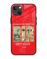 Shop Namma Bengaluru Premium Glass Cover for Apple iPhone 13-Front