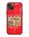Shop Namma Bengaluru Premium Glass Cover for Apple iPhone 13 mini-Front