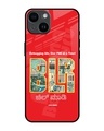 Shop Namma Bengaluru Premium Glass Cover for Apple iPhone 14-Front