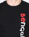 Shop Men's Black Bengaluru Typography Cotton T-shirt