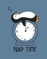 Shop Nap Penguin Boyfriend T-Shirt-Full