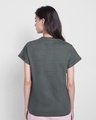 Shop Napqueen Kitty Boyfriend T-Shirt Nimbus Grey-Design