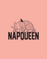 Shop Napqueen Kitty Half Sleeve T-Shirt Misty Pink-Full