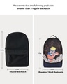 Shop Unisex Black Naruto Jutsu Printed Small Backpack