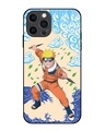 Shop Naruto Wave Premium Glass Cover for Apple Iphone 12 Pro-Front