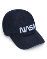 Shop Unisex Blue NASA Insignia Baseball Cap-Design
