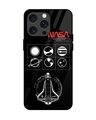 Shop NASA Spacecraft Premium Glass Cover for Apple iPhone 15 Pro Max-Front