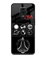 Shop Nasa Spacecraft Premium Glass Cover for Redmi Note 9 Pro Max-Front