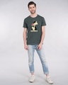 Shop Naughty Sylvester Half Sleeve T-Shirt (LTL)-Full