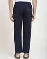 Shop Navy Blue AOP Geometric Print Pyjamas-Design