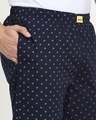 Shop Navy Blue AOP Geometric Print Pyjamas